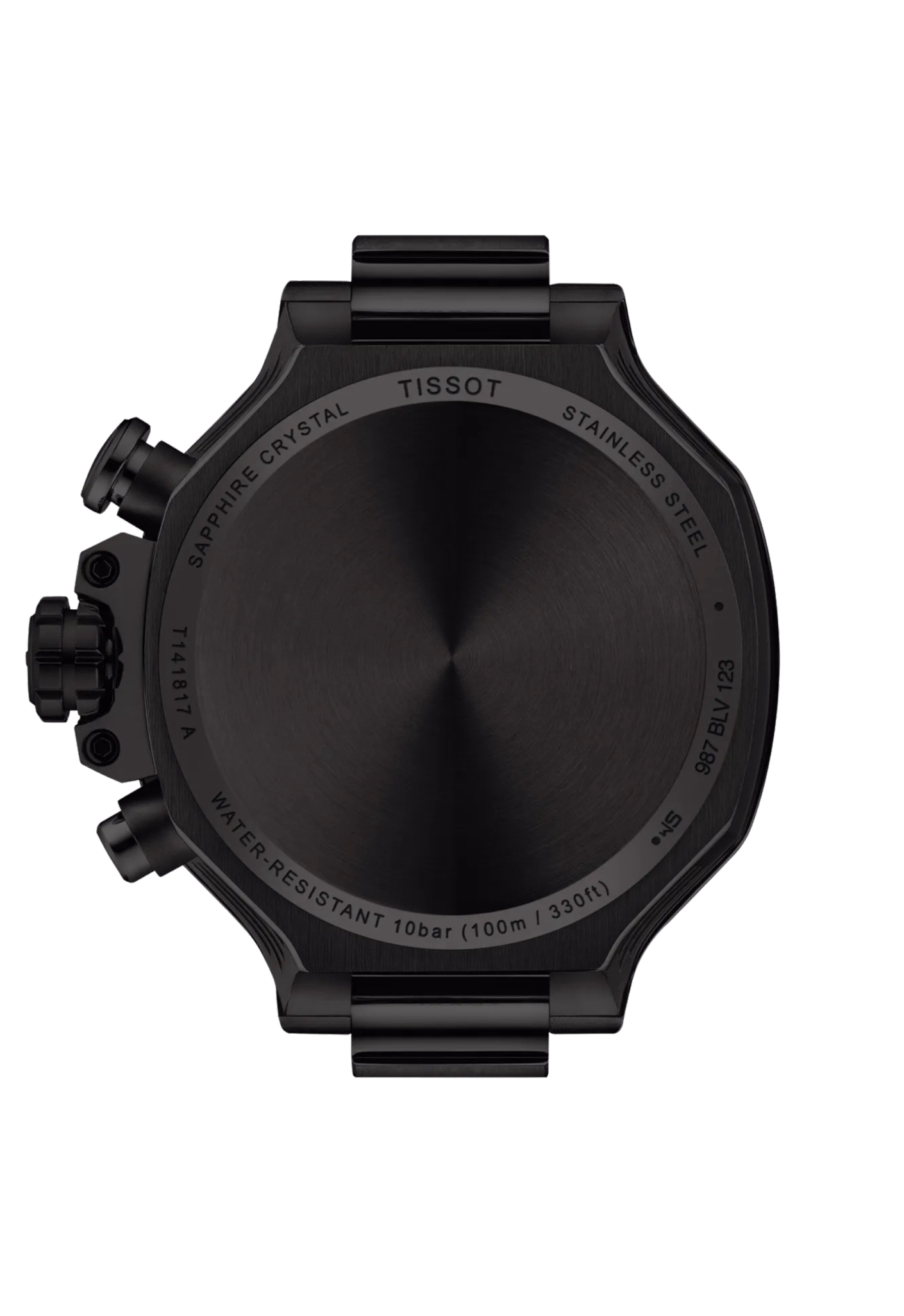 TISSOT 天梭 T-Race Quartz Chronograph 競速黑 計時賽車錶 T141.817.37.051.00：圖片 3