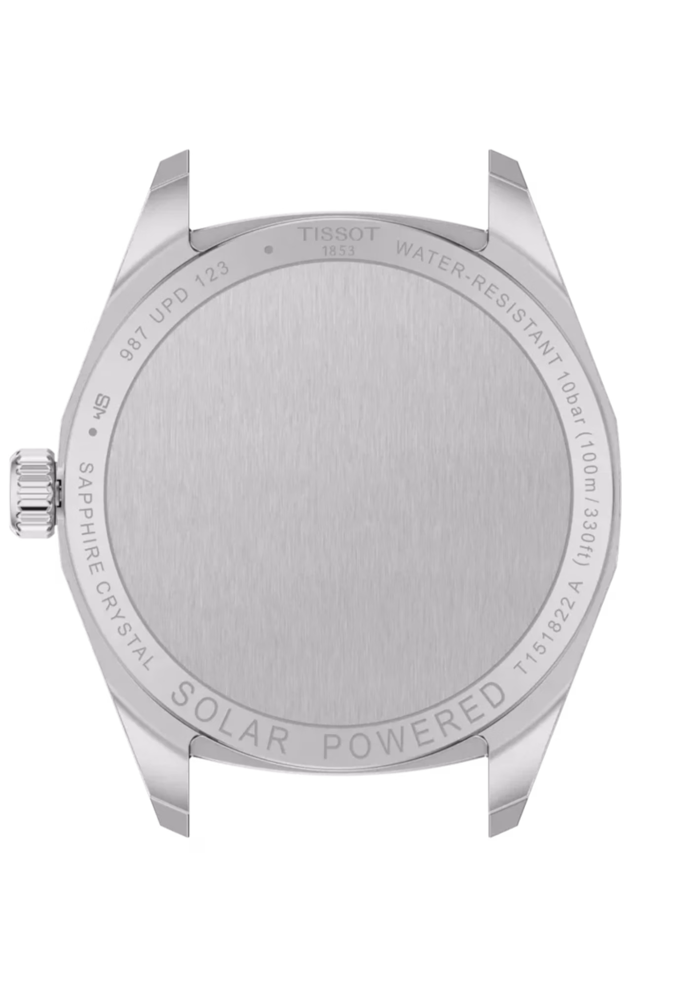 TISSOT 天梭 PRC 100 Solar Quartz 34mm 玫瑰金 12邊形太陽能腕錶 T151.822.22.111.00