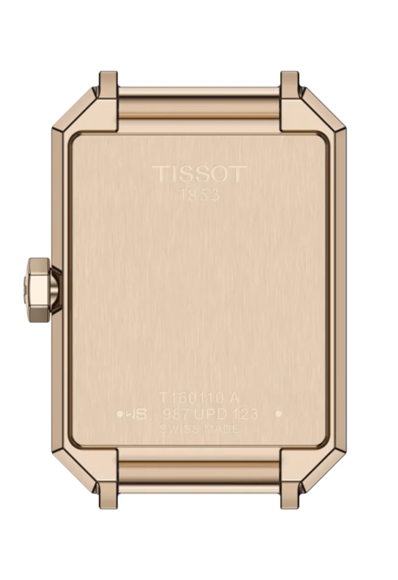 TISSOT 天梭 SRV 30mm 銀色 方形女裝腕錶 T160.110.36.033.00