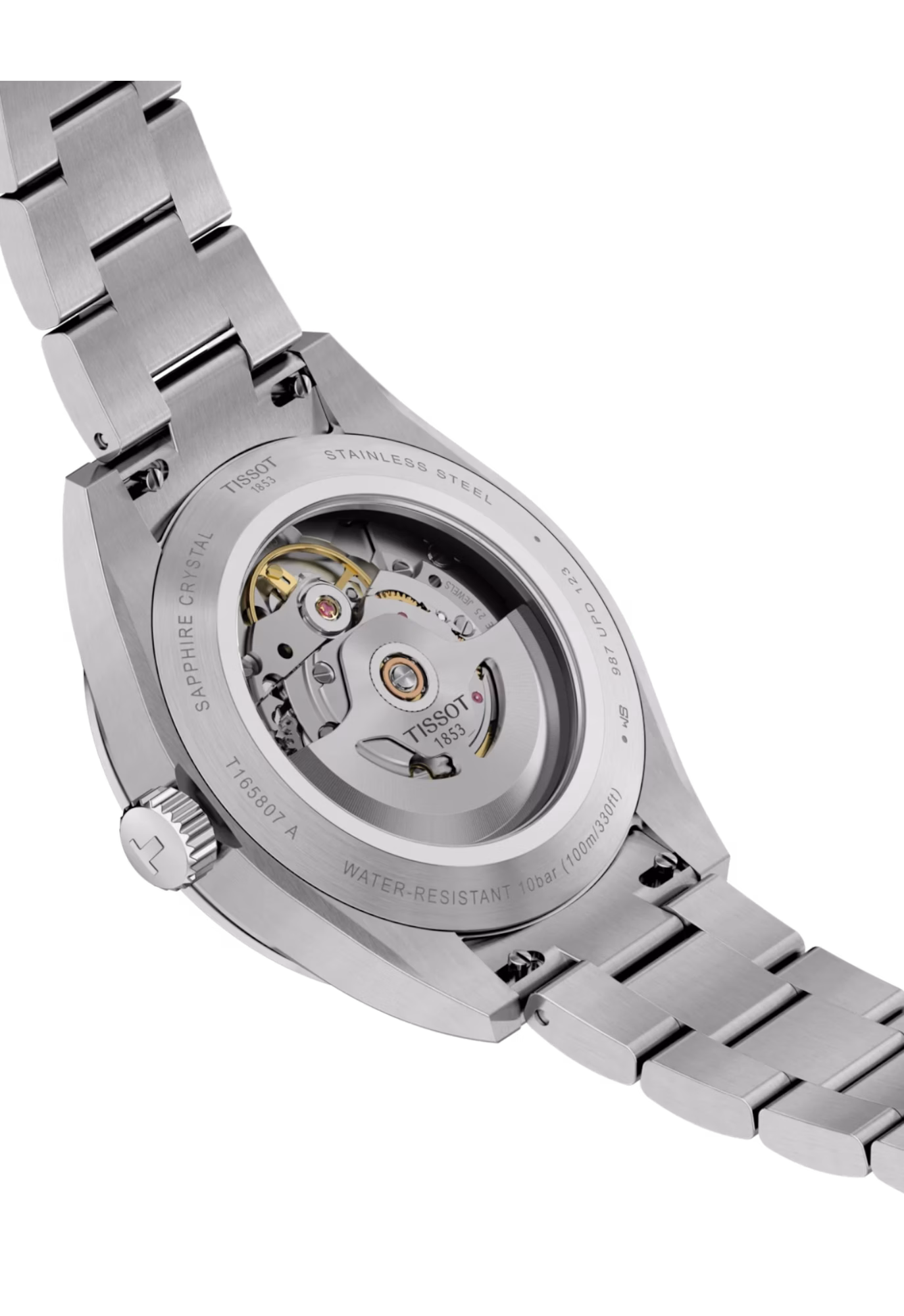 TISSOT 天梭 Gentleman Powermatic 80 Nivachron™游絲 紳士藍機械腕錶 T165.807.11.041.00