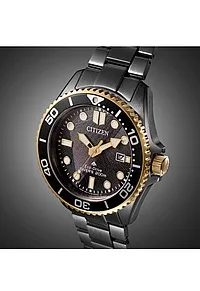 CITIZEN 星辰LIGHT in BLACK 闇影之光 光動能50週年限量 200米潛水錶 限量(BN0264-53E)